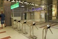 Metro station of the Sofia subway during construction in Sofia, Bulgaria Ã¢â¬â aug 29, 2012. Royalty Free Stock Photo